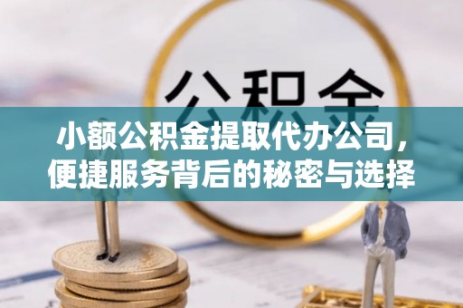 浮山小额公积金提取代办公司，便捷服务背后的秘密与选择指南