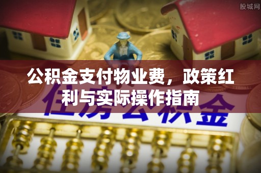 浮山公积金支付物业费，政策红利与实际操作指南