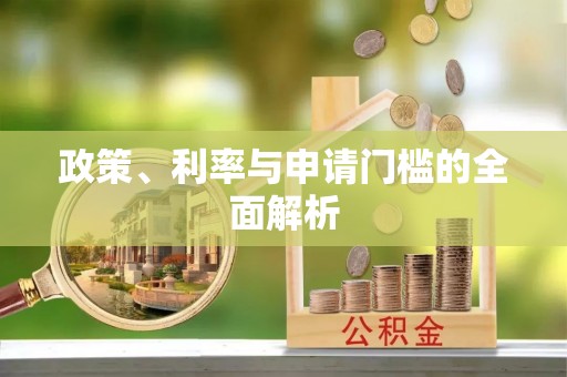 浮山政策、利率与申请门槛的全面解析